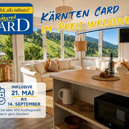Skyview - Kaernten Card Included Summer Apartment *